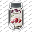 Onions Farmers Market Novelty Mason Jar Sticker Decal