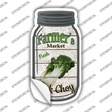 Bok Choy Farmers Market Novelty Mason Jar Sticker Decal