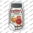 Graprefruits Farmers Market Novelty Mason Jar Sticker Decal
