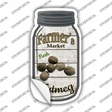 Nutmeg Farmers Market Novelty Mason Jar Sticker Decal