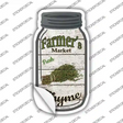 Thyme Farmers Market Novelty Mason Jar Sticker Decal