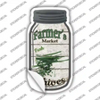 Chives Farmers Market Novelty Mason Jar Sticker Decal