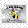 Queen Bee Horizontal Novelty Rectangle Sticker Decal
