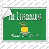 The Leprechauns Novelty Rectangle Sticker Decal