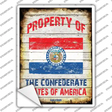 Property Of Missouri Novelty Rectangle Sticker Decal