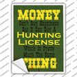 Money Cant Buy Happiness Novelty Rectangle Sticker Decal