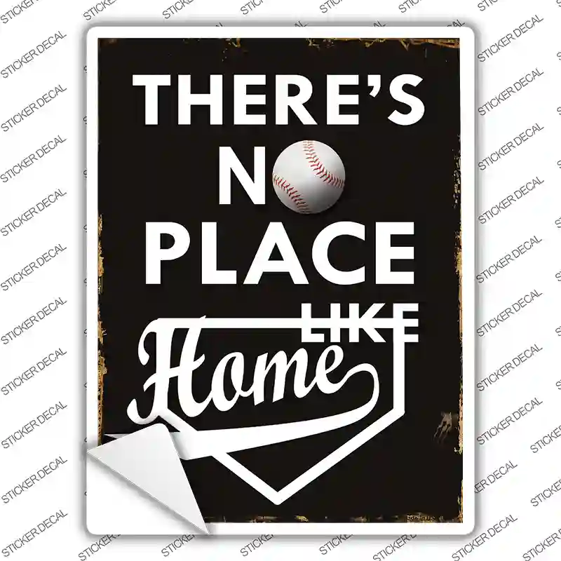 No Place Like Home Novelty Rectangle Sticker Decal