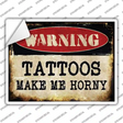 Tattoos Novelty Rectangle Sticker Decal