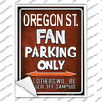 Oregon State Novelty Rectangle Sticker Decal