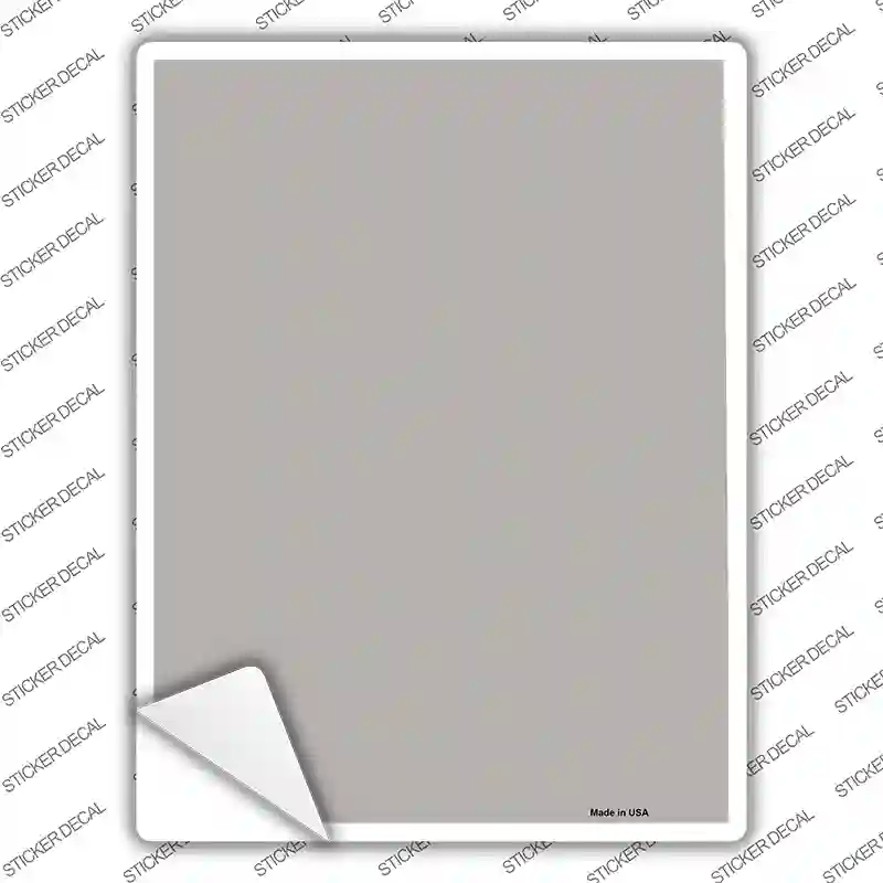 Tan Blank Novelty Rectangle Sticker Decal