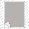 Tan Blank Novelty Rectangle Sticker Decal