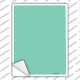 Mint Blank Novelty Rectangle Sticker Decal