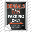Bengals Novelty Rectangle Sticker Decal