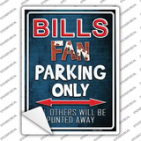 Bills Novelty Rectangle Sticker Decal
