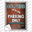 Dolphins Novelty Rectangle Sticker Decal
