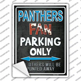 Panthers Novelty Rectangle Sticker Decal