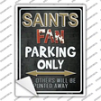 Saints Novelty Rectangle Sticker Decal