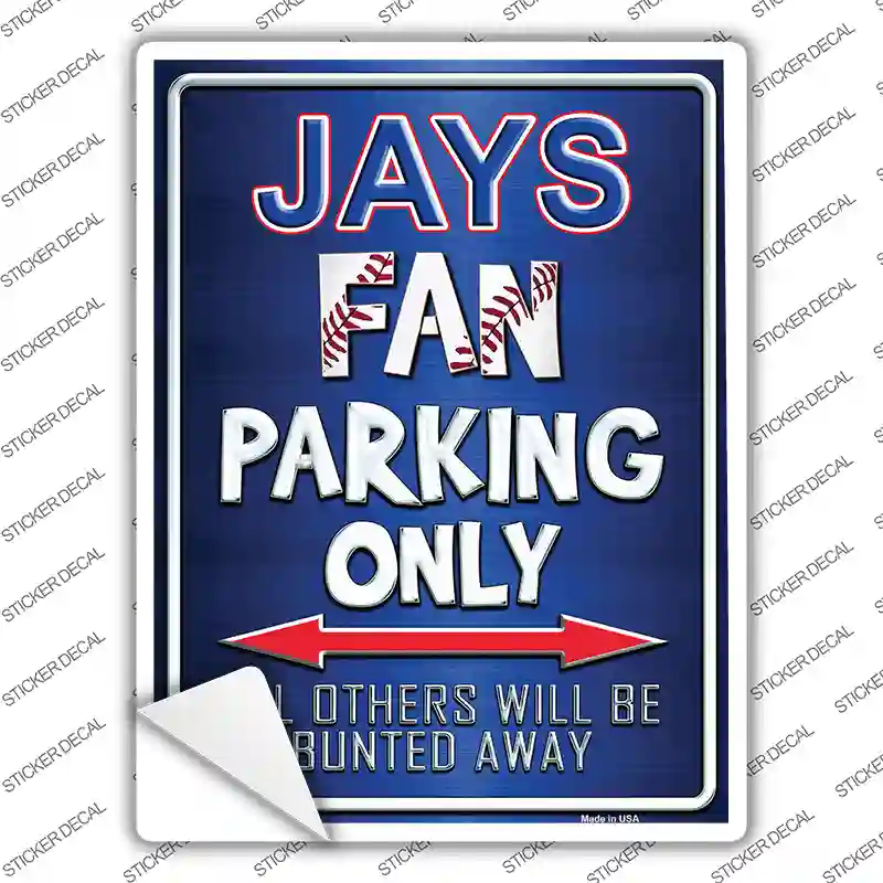 Jays Novelty Rectangle Sticker Decal