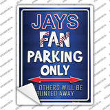 Jays Novelty Rectangle Sticker Decal