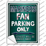 Mariners Novelty Rectangle Sticker Decal