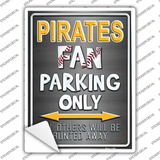 Pirates Novelty Rectangle Sticker Decal