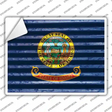 Idaho Flag Novelty Rectangle Sticker Decal