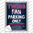 Twins Novelty Rectangle Sticker Decal