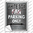 White Sox Novelty Rectangle Sticker Decal