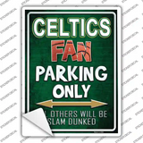 Celtics Novelty Rectangle Sticker Decal