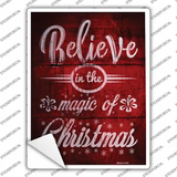 Magic of Christmas Novelty Rectangle Sticker Decal