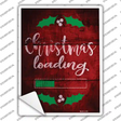Christmas Loading Novelty Rectangle Sticker Decal