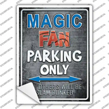 Magic Novelty Rectangle Sticker Decal