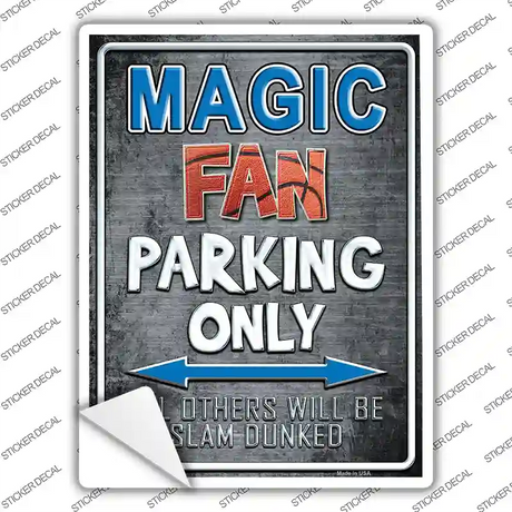 Magic Novelty Rectangle Sticker Decal