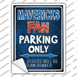 Mavericks Novelty Rectangle Sticker Decal