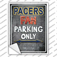 Pacers Novelty Rectangle Sticker Decal