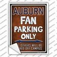 Auburn Novelty Rectangle Sticker Decal