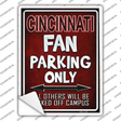 Cincinnati Novelty Rectangle Sticker Decal