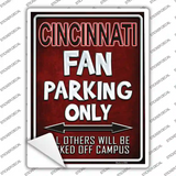 Cincinnati Novelty Rectangle Sticker Decal