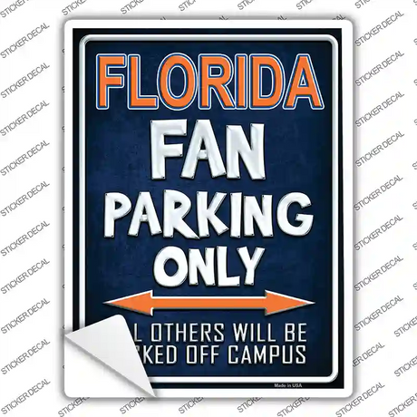 Florida Novelty Rectangle Sticker Decal