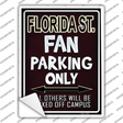 Florida State Novelty Rectangle Sticker Decal