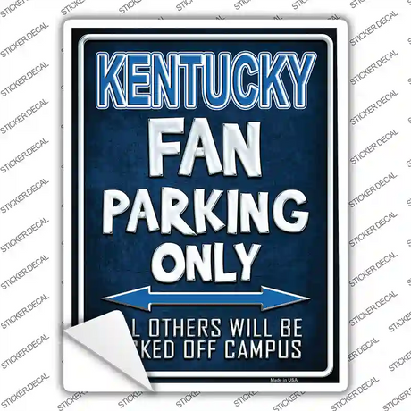 Kentucky Novelty Rectangle Sticker Decal