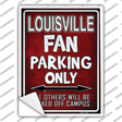 Louisville Novelty Rectangle Sticker Decal