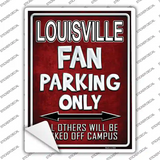 Louisville Novelty Rectangle Sticker Decal
