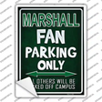 Marshall Novelty Rectangle Sticker Decal