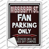 Mississippi State Novelty Rectangle Sticker Decal