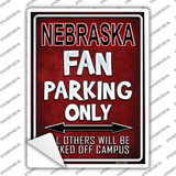 Nebraska Novelty Rectangle Sticker Decal