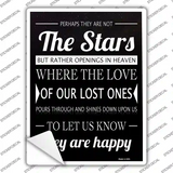 Stars They Are Happy Novelty Rectangular Sticker Decal
