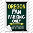 Oregon Novelty Rectangle Sticker Decal