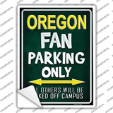 Oregon Novelty Rectangle Sticker Decal