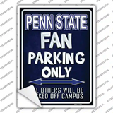 Penn State Novelty Rectangle Sticker Decal